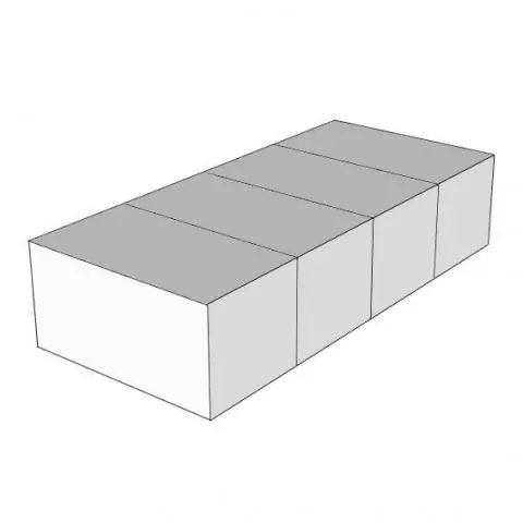 EINZELBETT AUS PAPPE OHNE KOPFTEIL