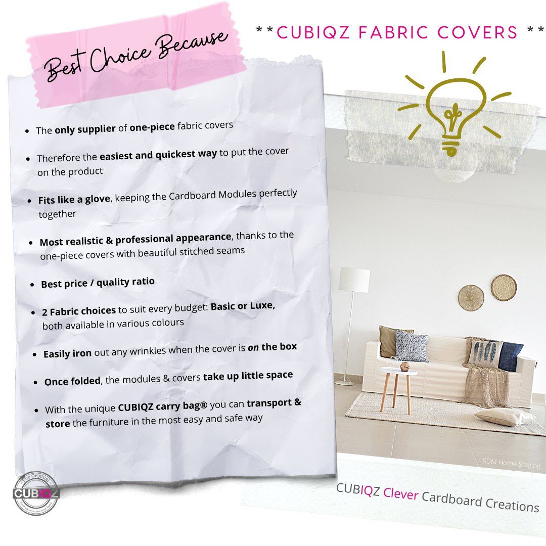 Best choice because…; cubiqz pappkuechen und pappmoebel; best choice because ..