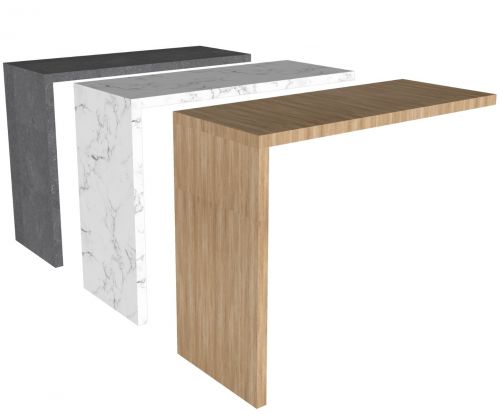 Bartisch - Bartheke aus Pappe | für alle BASIC und REVERSIBLE Pappküchen von Cubiqz