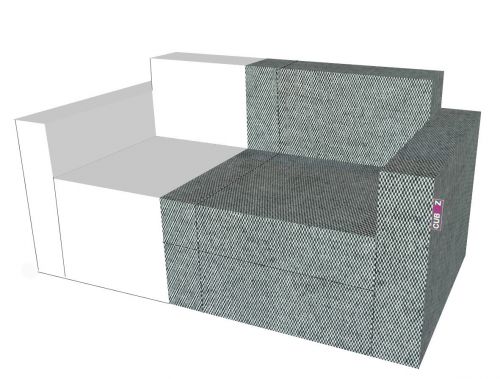 STOFFBEZUG FÜR 2-ER SOFA