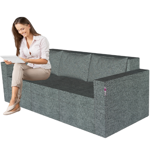 3-Sitzer-Sofa aus Pappe - Take Your Seat von Cubiqz