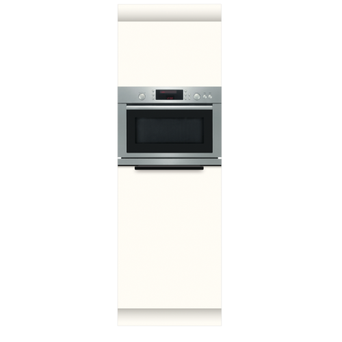 HOCHSCHRANK 60 CM MIT KOMBI-BACKOFEN | Pappküche BASE