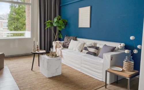 BEISTELLTISCH | schwarz-holz | immobilienstyling | interior styling