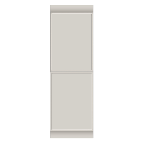 HOCHSCHRANK 60 CM | Pappküche PURE | Homestaging