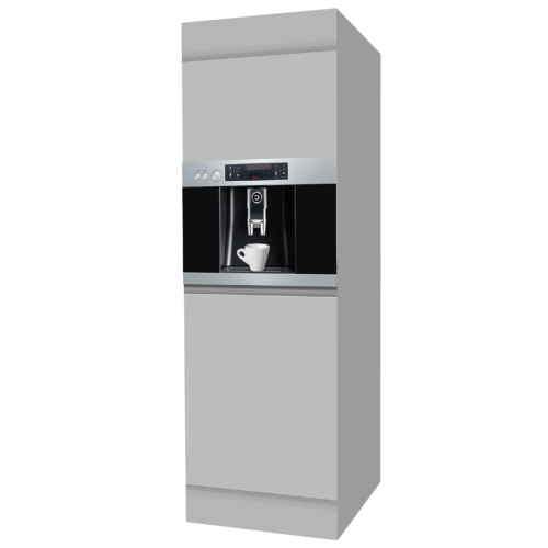 CUBIQZ HOCHSCHRANK 60 CM mit Kaffeemachine, beidseitig