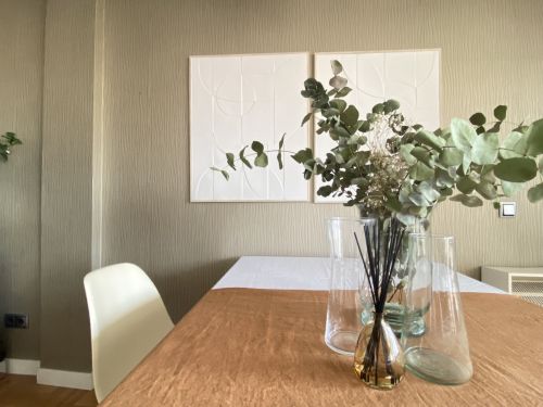 Relief-Kunstplatte - 3d Wandpaneel - Reliefbild mit Rahmen in einem | Wohnraumgestaltung