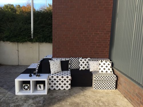 LUUCK FÄCHERSCHRÄNK MIT 2 FÄCHERN (Preis ist exklusive Accessoires)