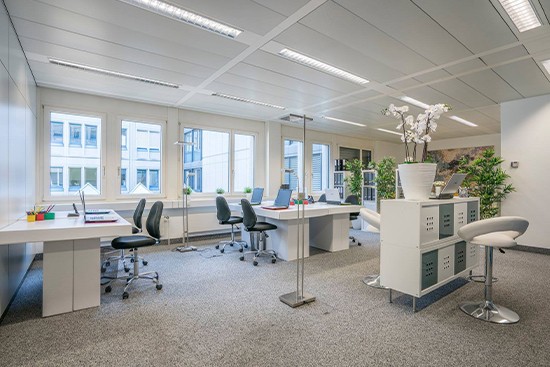 Home Staging Kyburz mit Cubiqz-Pappmöbeln für die Office-Staging Home Staging Kyburz mit Cubiqz-Pappmöbeln für die Office-Staging