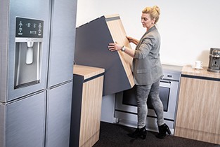 Pappmöbel innovativ, leicht und wiederverwendbar Cubiqz